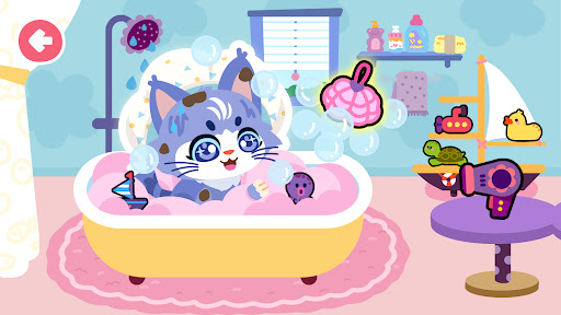 2 yoshdan oshgan bolalar uchun uy hayvonlariga g'amxo'rlik qilish o'yini